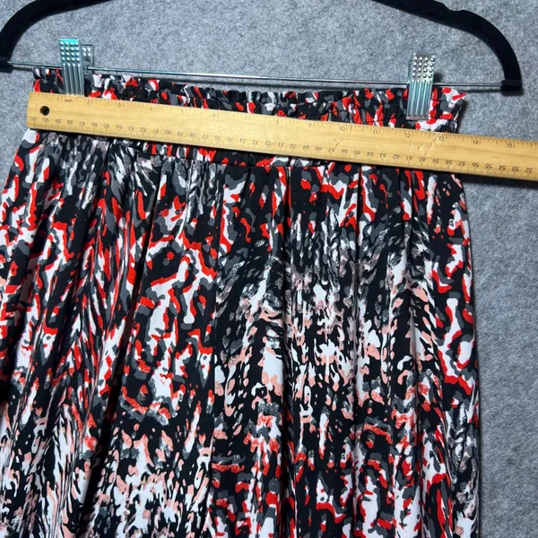 KIKIT Pants M Abstract Animal Print Elastic Waist Polyester Spandex‎ Pull On - Image 2