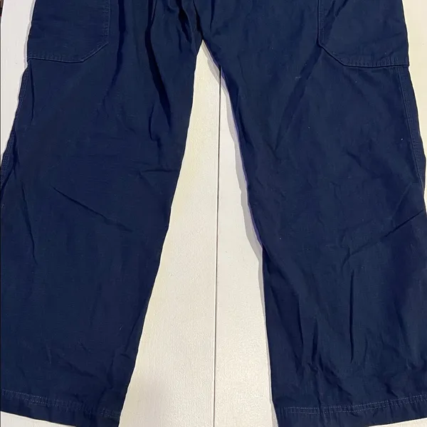 Carhartt Scrub Pants Women Sz L Cargo Blue drawstring, medical office - Image 6