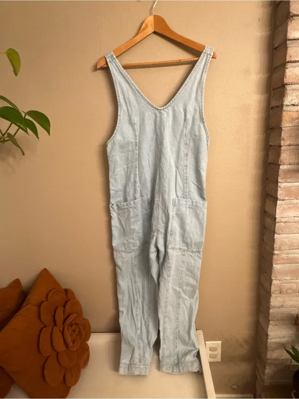 WE THE FREE High Roller Denim‎ Overalls - Image 4