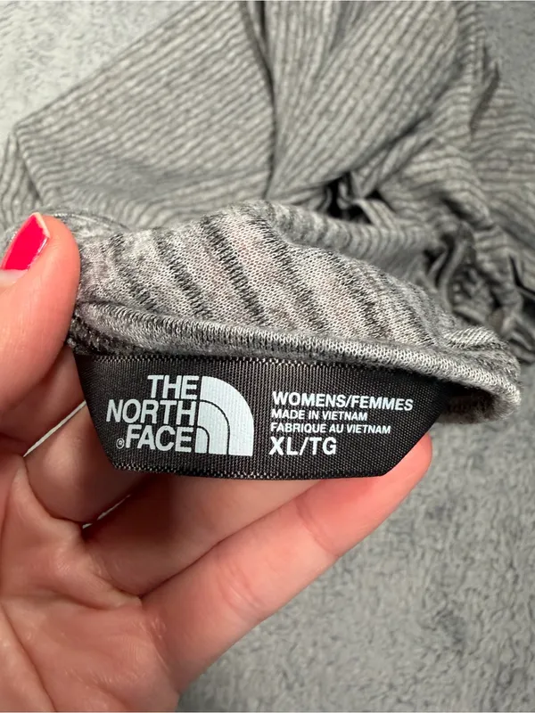 North face Striped Gray Tank Top XL - Image 9