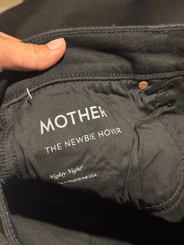 MOTHER Denim The Newbie Hover - Image 8