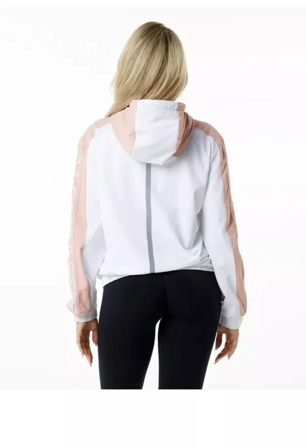Alphalete Women’s EXP Tech Windbreaker- Himalayan Pink, Size XL - Image 2