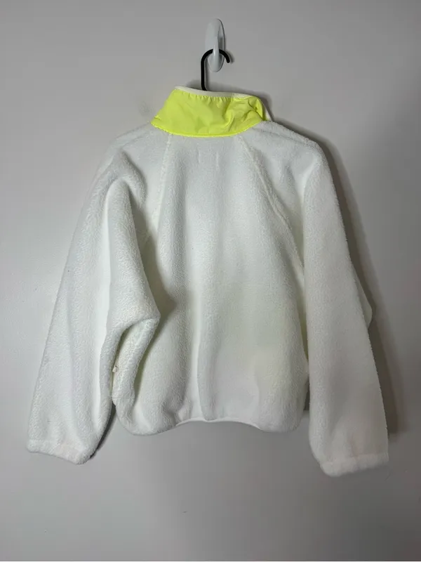 New Free People Hit the slopes pullover Colorblock Fleece jacket Small - Image 5