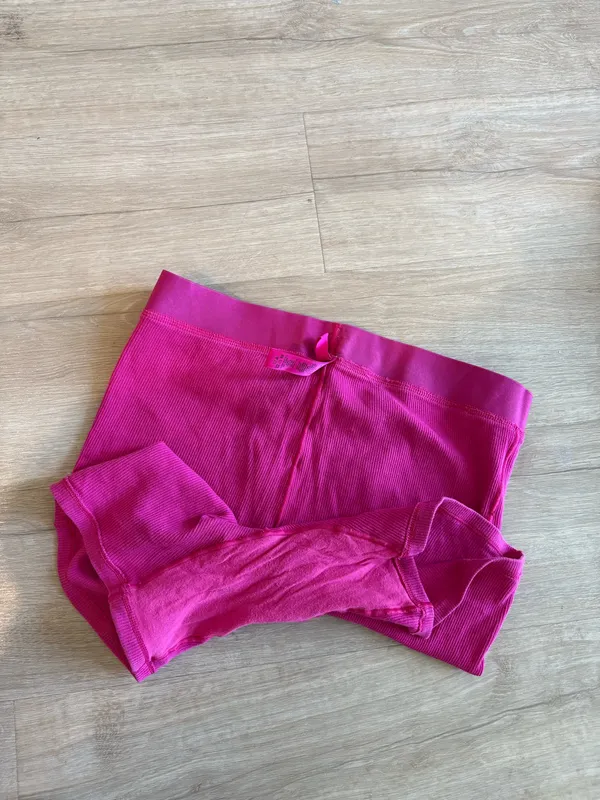 Skims Cotton Rib Boxer Shorts - Image 4