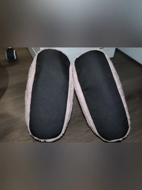 Dolls Kill womens Totally Trippin' Mushroom Slippers - baby pink, blue purple - Image 9