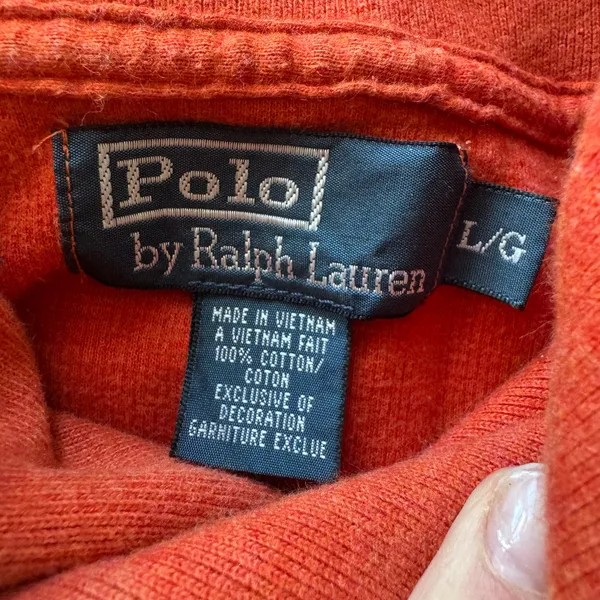 Vintage Polo Ralph Lauren Jersey Shawl-Collar Sweater - Image 7