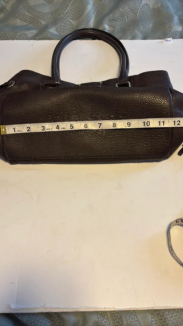 Kate Spade Brown Leather Bag Gorgeous Leather 15” Wide 8” Length - Image 18