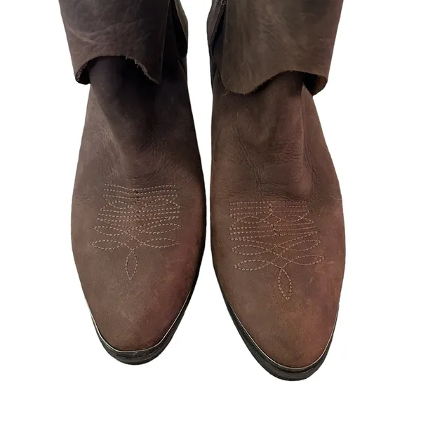 DENIM & SUPPLY Ralph Lauren Leather Rafita Cowboy Boots 5 - Image 2