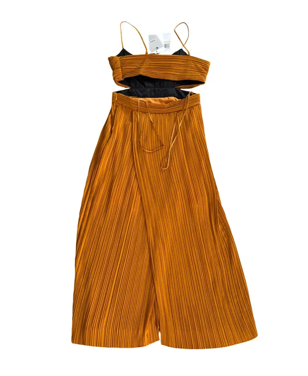 A.L.C. Sienna pleated midi dress - Image 8
