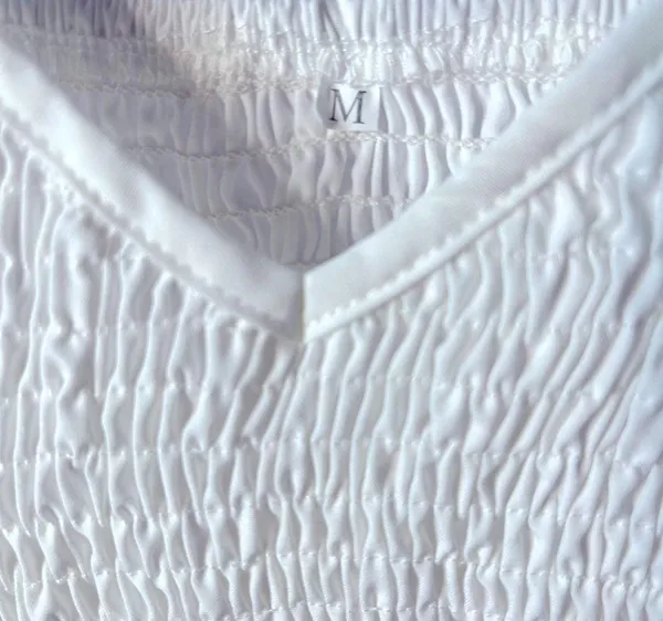 Women’s White Camisole Ruffle Hem Spaghetti Strap Stretchy Tank Top Size M New! - Image 3