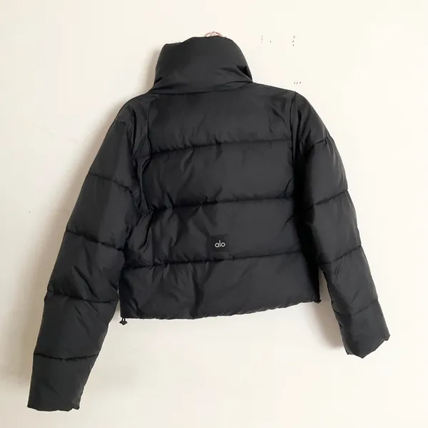 Alo Yoga Gold Rush Puffer Black XS - Image 6