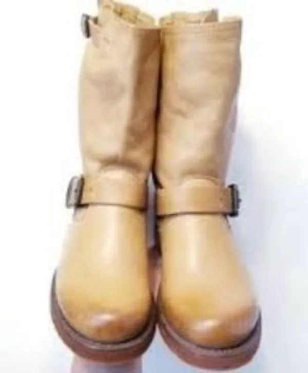 Frye Veronica short camel rugged riding Boot - Image 3