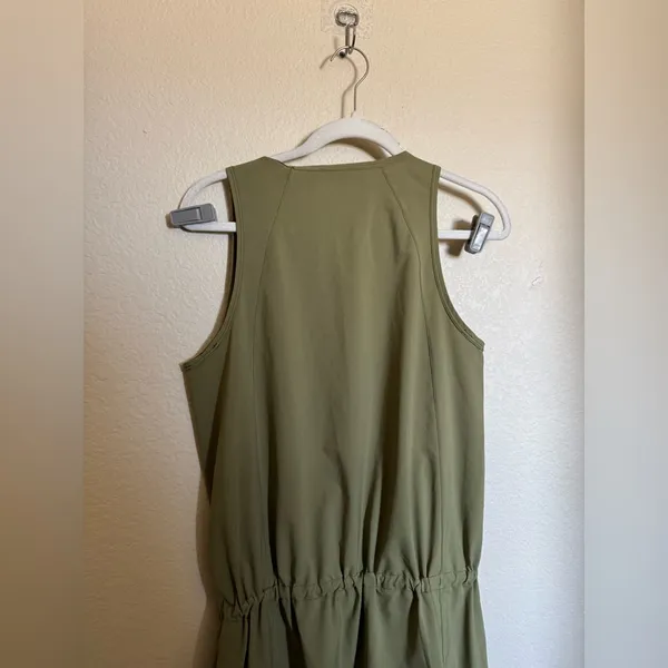 Arcteryx Contenta Dress Sleeveless‎ Size Medium Moss Green UPF 40 Sporty Outdoor - Image 7