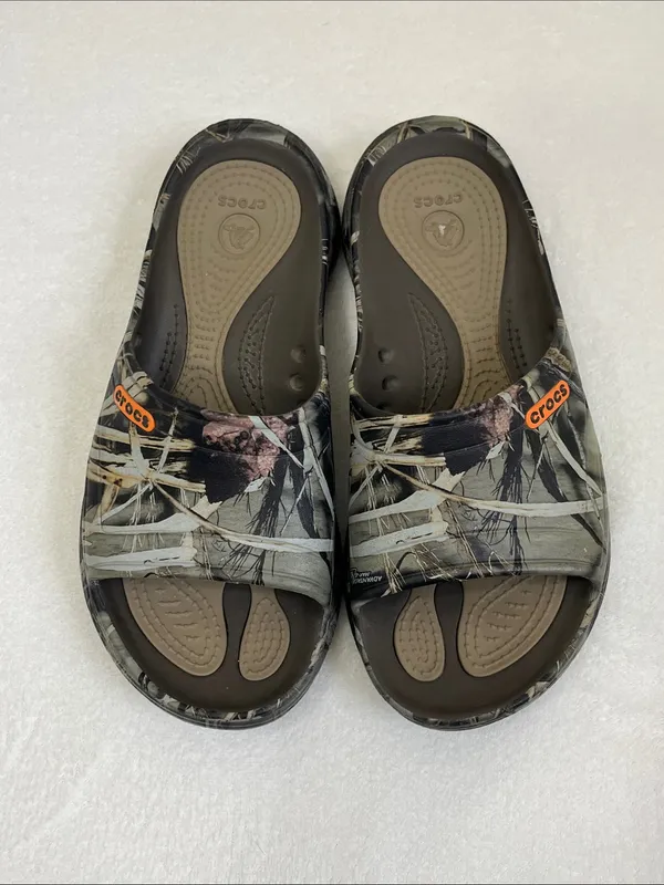 Crocs Modi Realtree Slide Sandals Men's Size 7 Women's Size 9 - Image 2