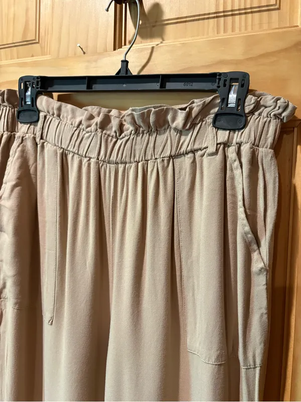 Ci Sono Tan lightweight joggers/casual trousers women’s XL - Image 3
