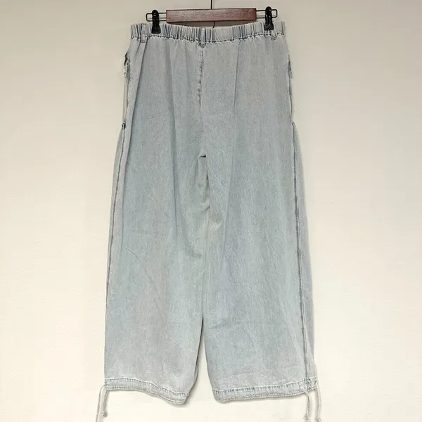 *NEW* BiBi Balloon Jeans Blue Size L - Image 6