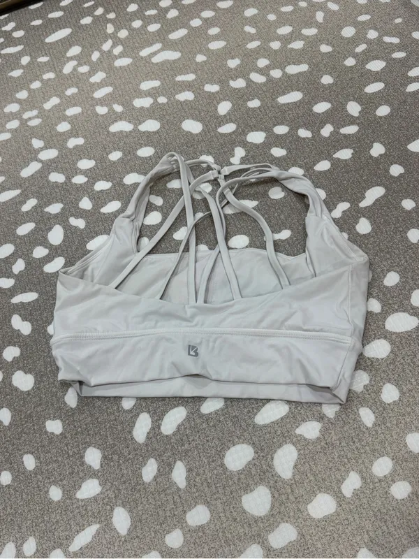 Buffbunny Collection revolution sports bra strappy top workout criss cross - Image 3