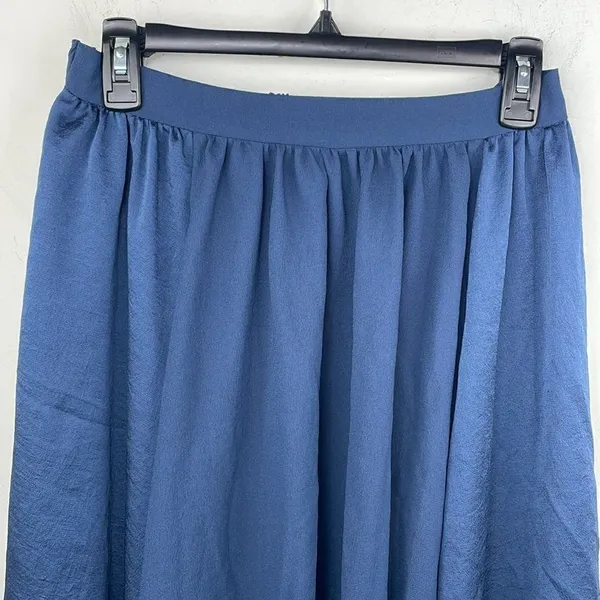 Zara Basics Dark Blue A line skirt size XS - Image 3