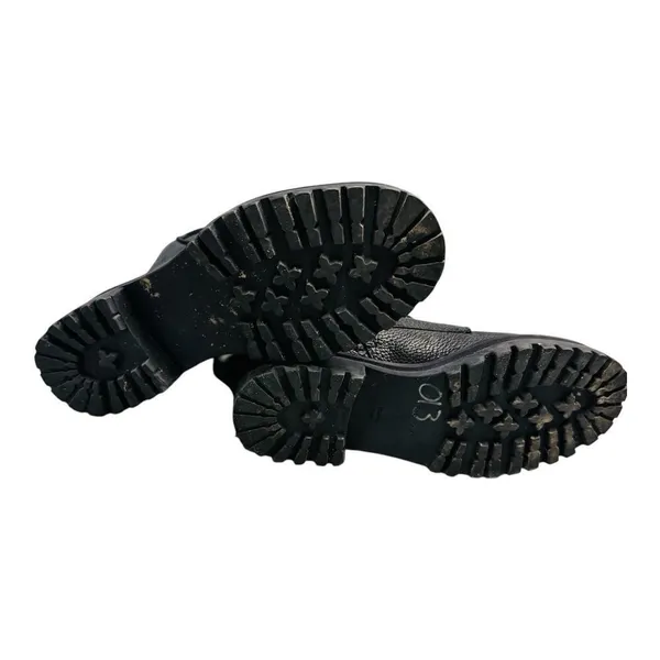 Reformation Katya Combat Boots black leather size 5 - Image 6