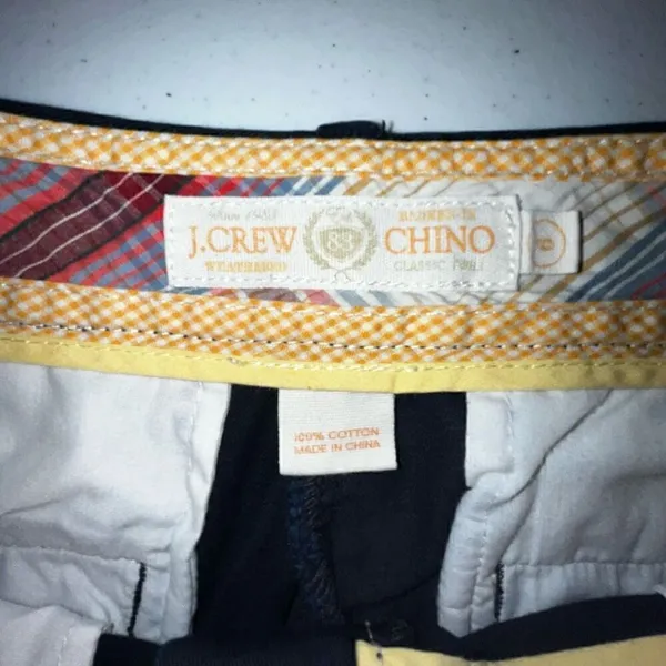 J. Crew navy‎ chino classic twill shorts 6 - Image 3