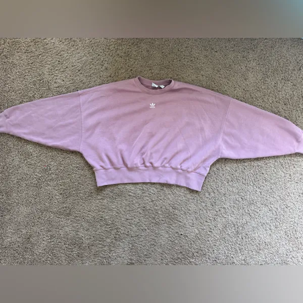 Adidas Women's Purple Mauve Sweatshirt size XL - Image 12