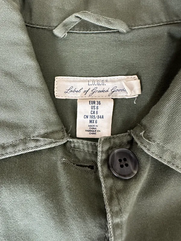Cargo Jacket Green Size M - Image 4