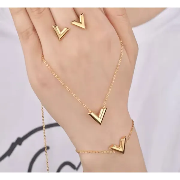 Dainty Yellow Gold Filled V-Shape‎ Bracelet, 7-9” - Image 11