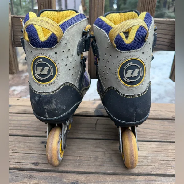 Vintage 90’s Ultra Wheels Inline Skates Gray Size 9 - Image 9