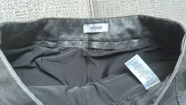 Garage Leather Skirt - Image 2