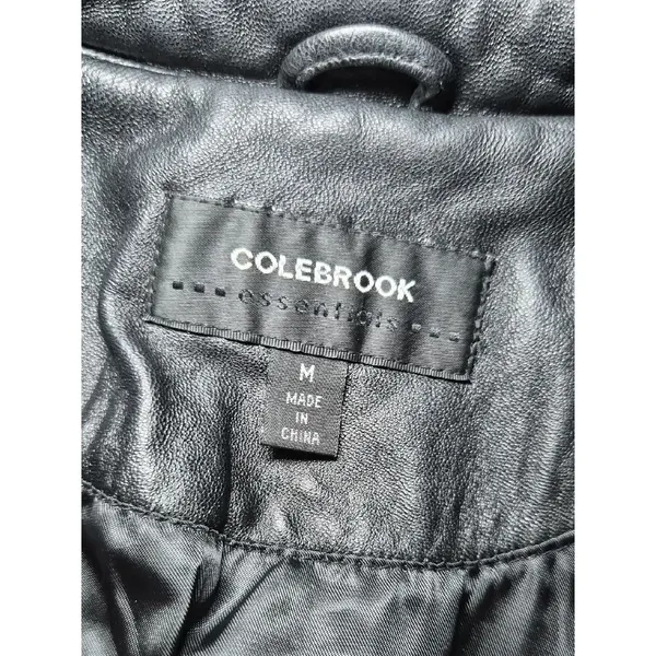 Black Leather Button - Image 5