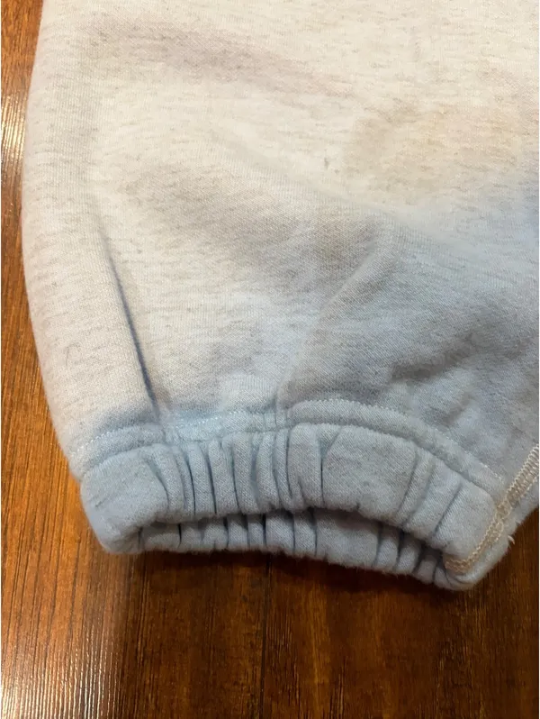Skims light blue cotton joggers - Image 8