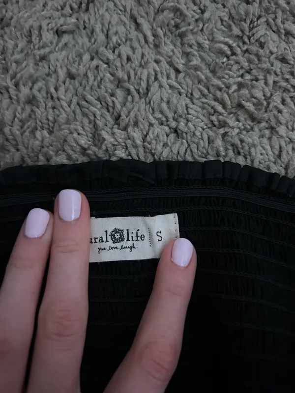 Natural Life Black  Skort - Image 2