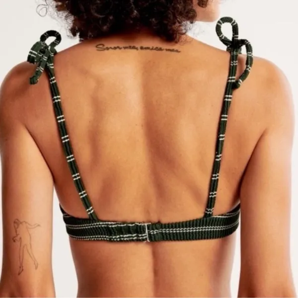{Abercrombie & Fitch} Brand New Curve Love Tie-Strap Underwire Bikini Top - Image 5