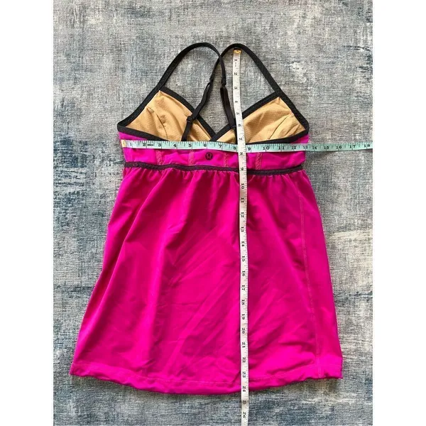 Lululemon Rehearsal Athletic Tank Top in Paris Pink Size 4 - Image 3