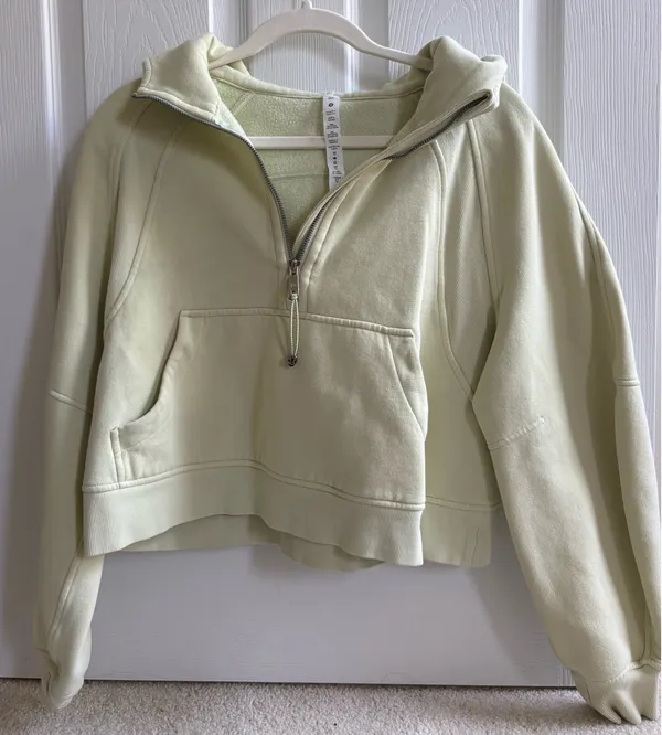 Lululemon Oversized Scuba Half-Zip Hoodie - Image 3