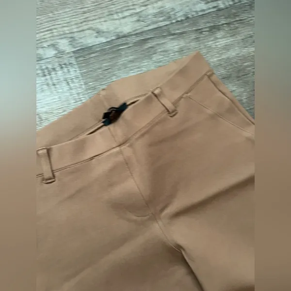 Quince tan‎ brown pull on pants size small - Image 8