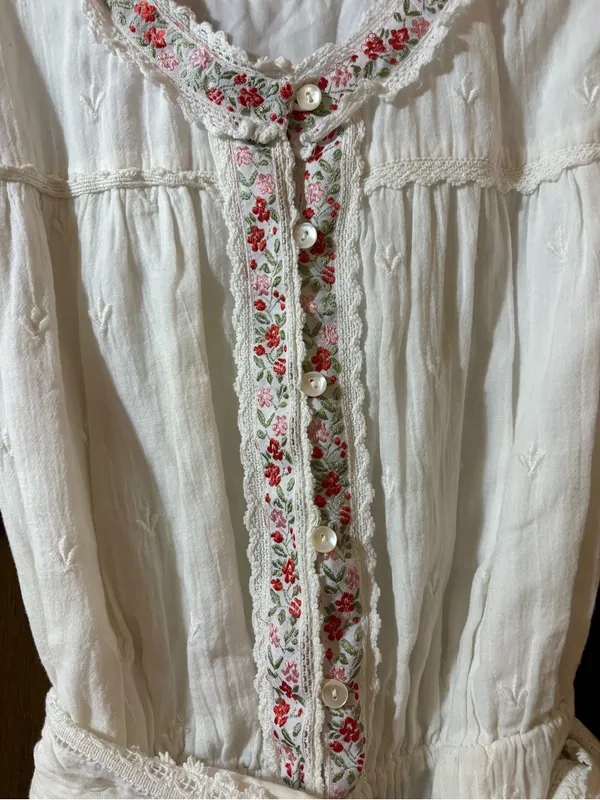 Tularosa Noah Romper in White Multi - Image 5