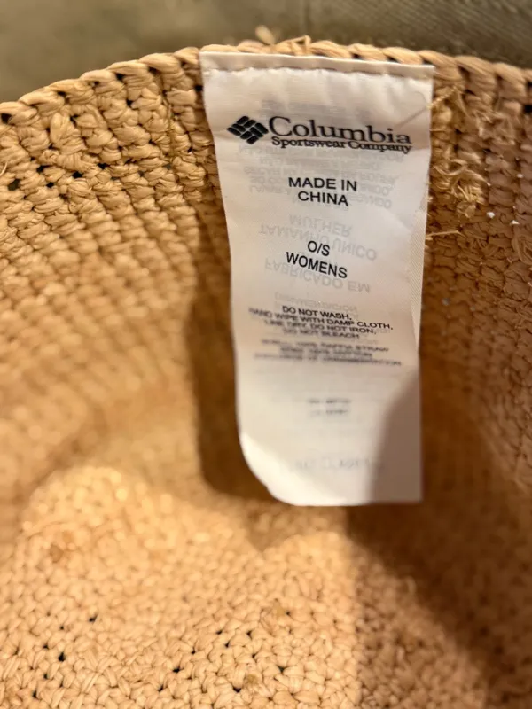 Columbia Sportswear Women's Straw and Canvas Sun Hat - Image 5