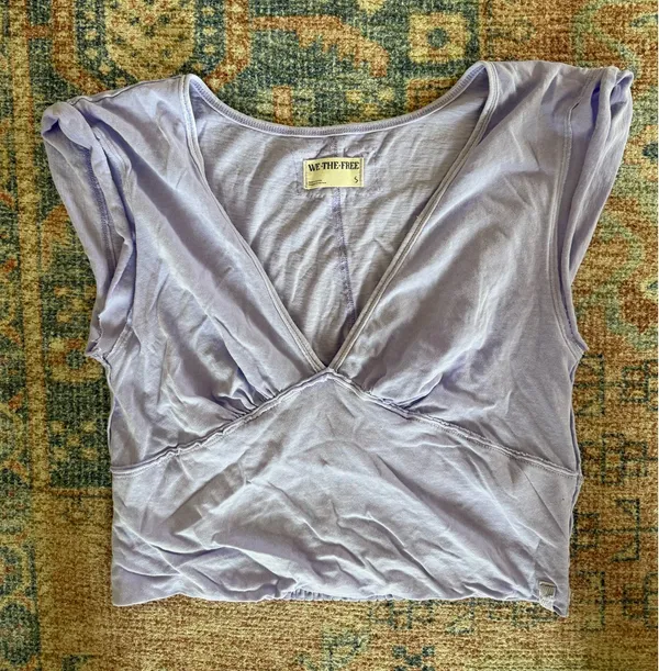 Free People Ivy Tee Lilac - Image 2