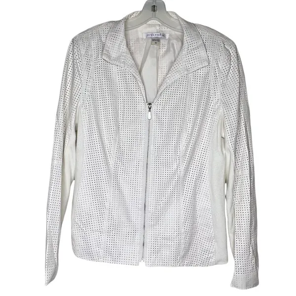 Peter Nygard Vegan Leather Jacket - Image 3