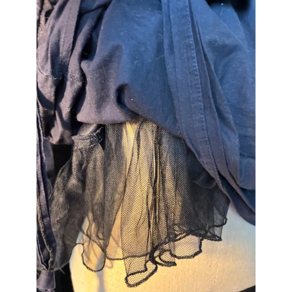 City Triangles Navy Blue Fit‎ & Flare Mini Dress Tulle Crinoline Size 5 - Image 7