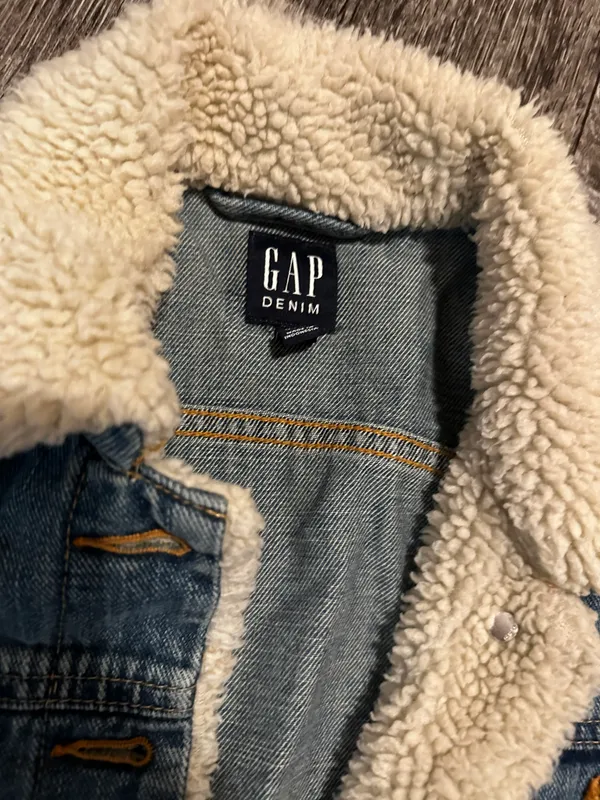 Denim Sherpa Jacket - Image 2