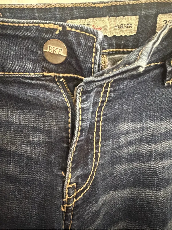BKE Harper Denim Jeans Size 30L - Image 2