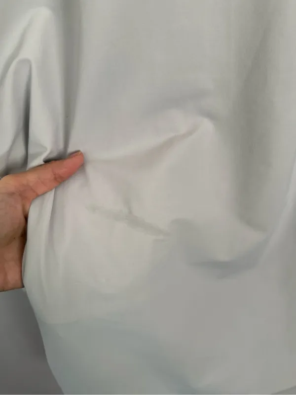 All Year Round Aday Medium Something Borrowed Tunic Shirt Office Business Career Sliver - Image 4