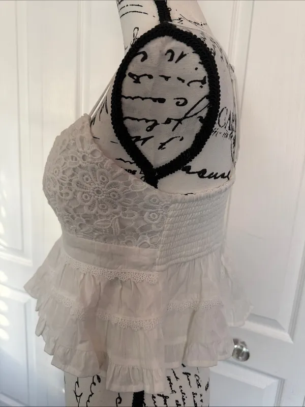 Altar'd State Kendall Crochet Babydoll Top - Image 10