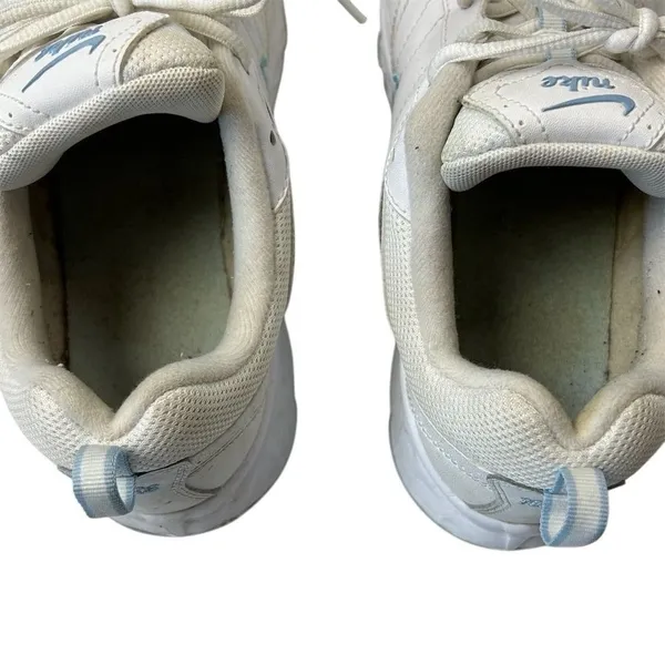 Nike Women's View II‎ Walking Sneakers White/Ice Rolling Rail Blue Size 9 - Image 8
