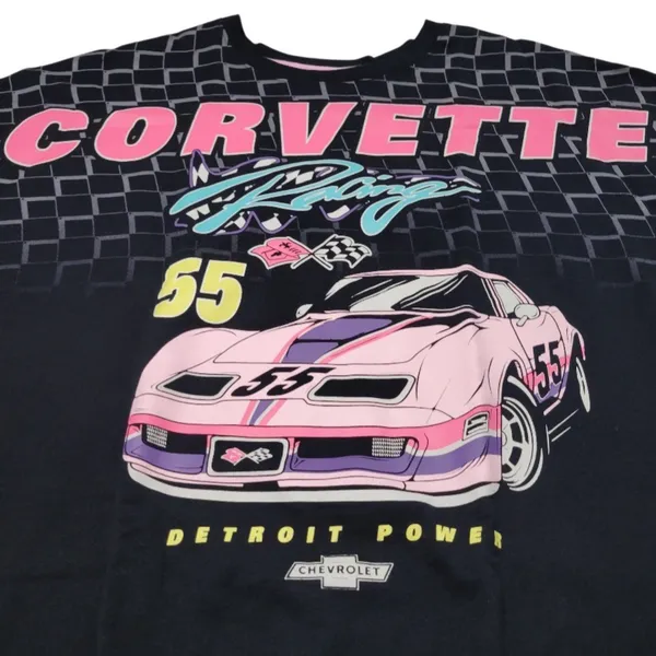 Chevrolet Corvette Sweatshirt Size XXL Women's General Motors Graphic Sweatshirt - Image 2