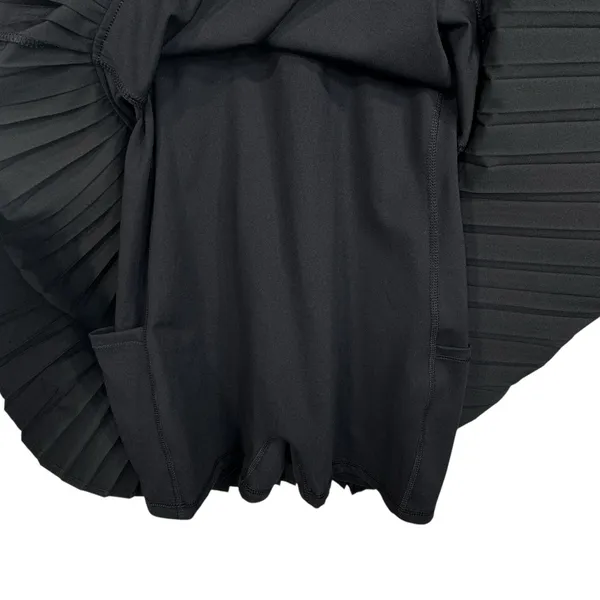 Yogalicious Large Lux Net Motion Dress Tennis Stretch Pull-On Pleated Racerback - Image 5