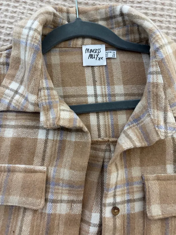 Princess Polly Flannel Jacket - Image 3