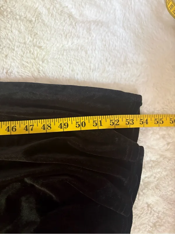 Lulus Dramatic Stunner Black Velvet Bow Strapless Maxi Dress Size XXL old money - Image 8